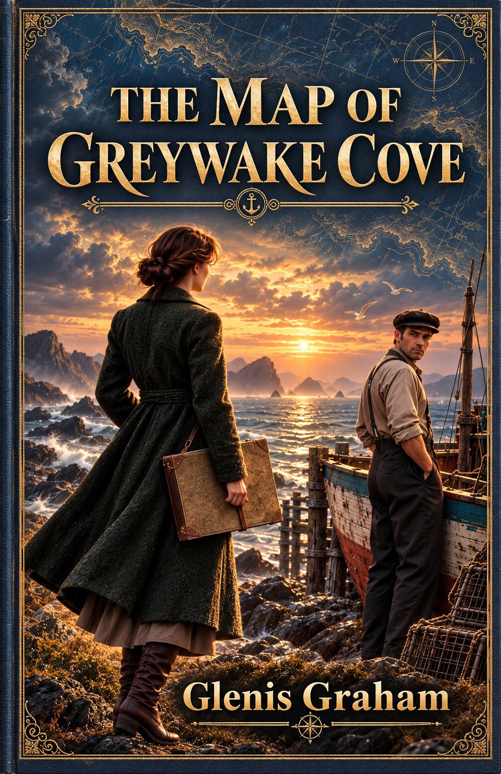 Cover of The Map of Greywake Cove by Glenis Graham