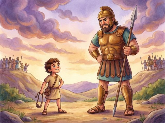 David and Goliath, original edition