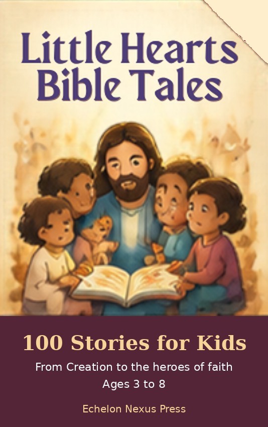Cover of Little Hearts Bible Tales: 100 Stories for Kids